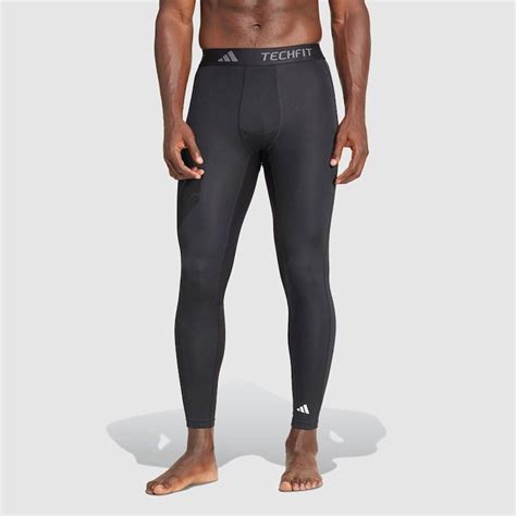 Adidas Mens Techfit Full Length Tights Rebel Sport