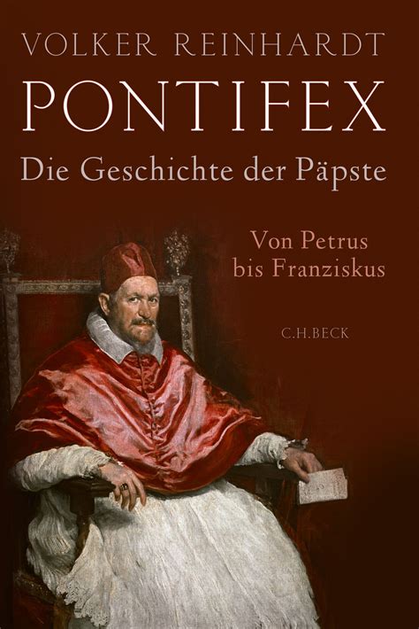 Pontifex Von Volker Reinhardt Buch