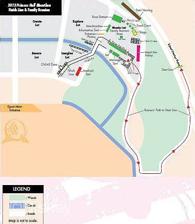 RunDisney Princess Half Marathon Course Map Healthy Disney Guide Run