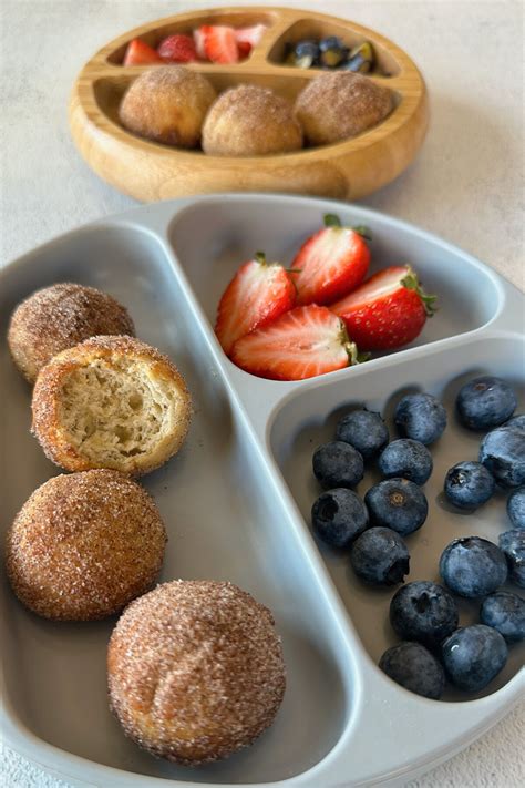 Air Fryer Donut Holes Feeding Tiny Bellies