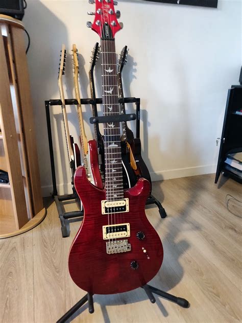 Se Custom 24 Scarlet Red Prs Se Custom 24 Scarlet Red Audiofanzine