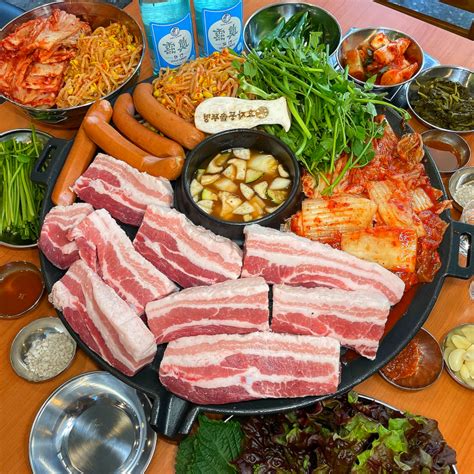 효자동솥뚜껑 삼겹살 2번째 후기 성남맛집 수진역맛집 종합운동장맛집 수진동 고기집 미나리삼겹살 중원구 회식 점심 밥집 성남핫플