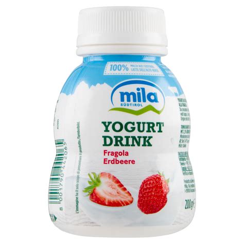 Mila Yogurt Drink Fragola G Carrefour