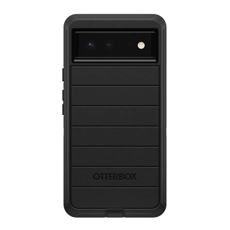 Black Rugged Pixel 6 Case Otterbox Defender Series Pro