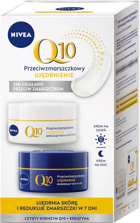 Krem Nivea Q Plus Duopack Przeciwzmarszczkowy X Ml Na Dzie I Noc