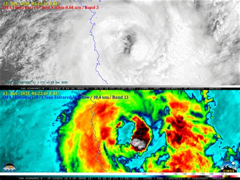 Cyclone Jasper Makes Landfall In Australia Satellite News