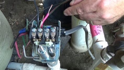 Replacing A Well Pump Pressure Switch Burnt Contact Points Car