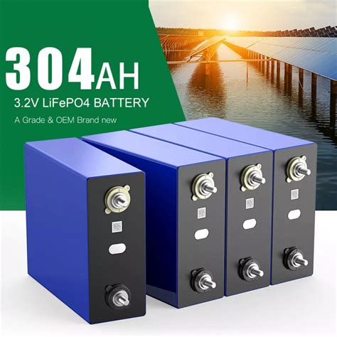 3 2V EVE 304Ah Lifepo4 Battery Lithium Ion Prismatic Cell 6000 Times