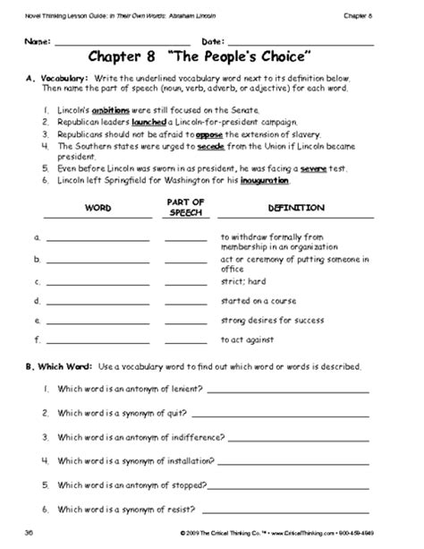 Critical Thinking Skills Worksheets For Adults