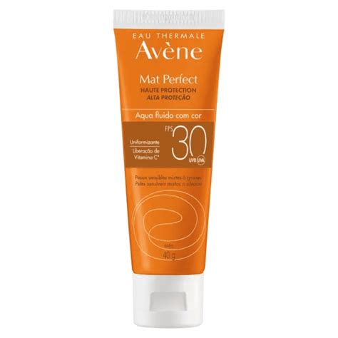 Eau Thermale Avène Aqua Fluido Mat Perfect Fps 30 Cor 50ml Submarino