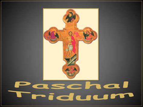 Paschal triduum