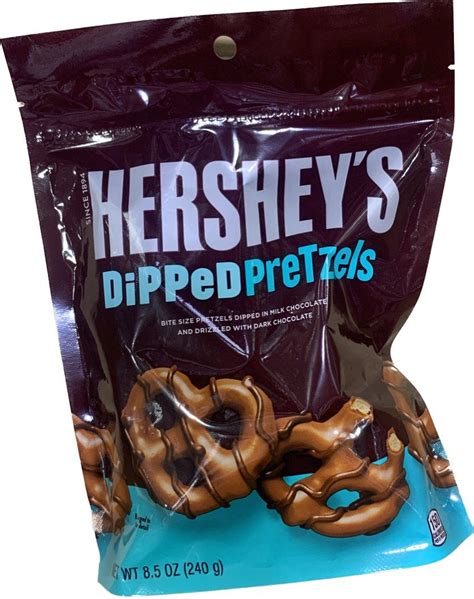 Hershey S Dipped Pretzel Milk Chocolate Pouch On Carousell