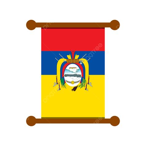 Ecuador Flag Roll, Ecuador Flag, Ecuador Day, World Cup PNG and Vector ...