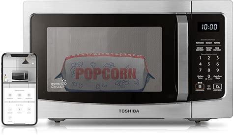 Toshiba Ml Em34pss Smart Countertop Microwave Oven Compatible With