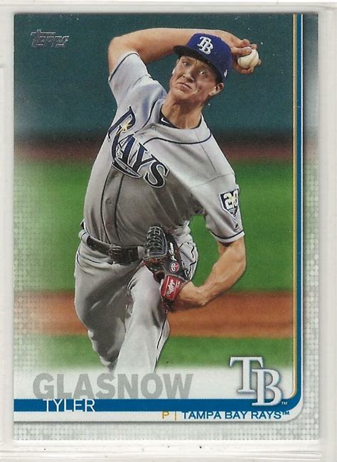 Tyler Glasnow 2019 Topps Series 1 Advanced Stats 150 Parallel 115