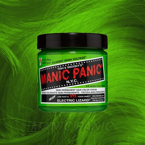 UV Ultraviolet Colour Hair Dye Gels Manic Panic UK