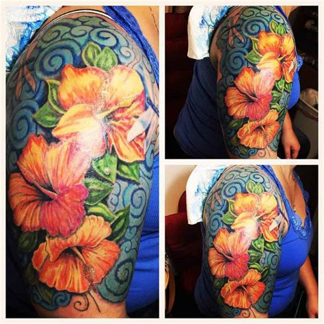 Top 61 Best Hawaiian Flower Tattoo Ideas [2021 Inspiration Guide]