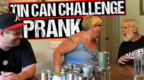 Angry Grandpa The Tin Can Challenge Prank 1080p Youtube