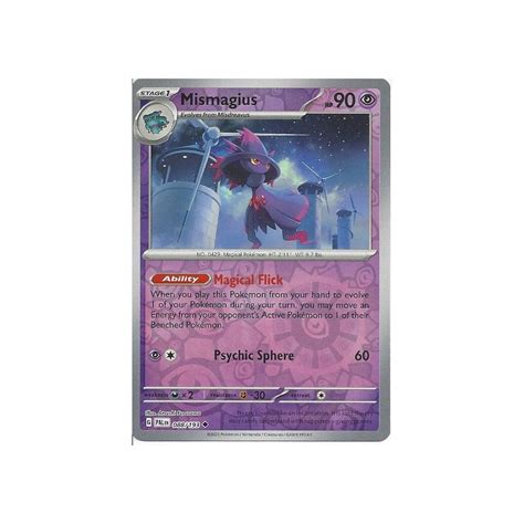 Pokemon Trading Card Game Mismagius Reverse Holo Sv