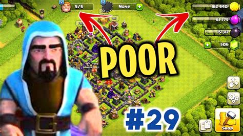 First Time We Have Very Few Resources😟 Th1 To Th15 Series Gameplay In Clash Of Clans Youtube