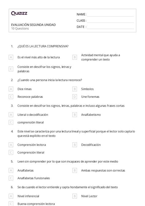 50 Decodificación de palabras hojas de trabajo para Grado 3 en Quizizz