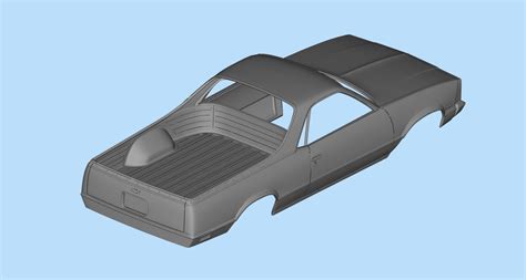 3d File 3d Print Model Chevy El Camino Fifth Generation 🚗・design To Download And 3d Print・cults