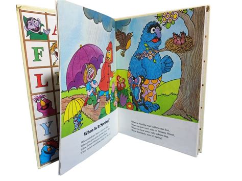 Sesame street Big Bird 1983 Vintage book on Carousell