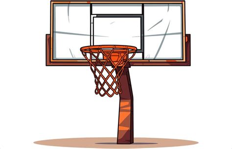 Premium Vector | Vector Silhouette of Basketball Hoop