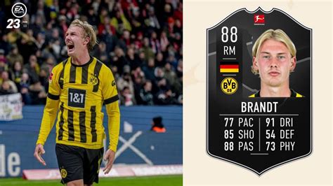 Julian Brandt Bundesliga POTM SBC FIFA 23 Julian Brandt Bundesliga