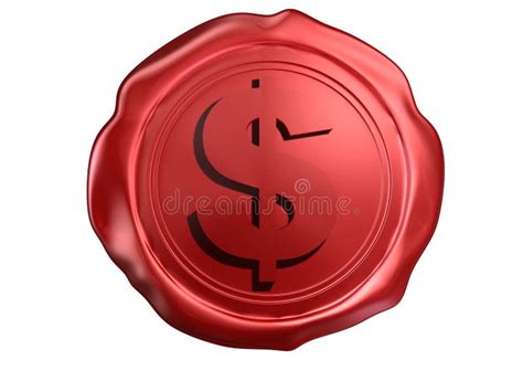 Wax Seal Stock Illustration Illustration Of Mail Rendered