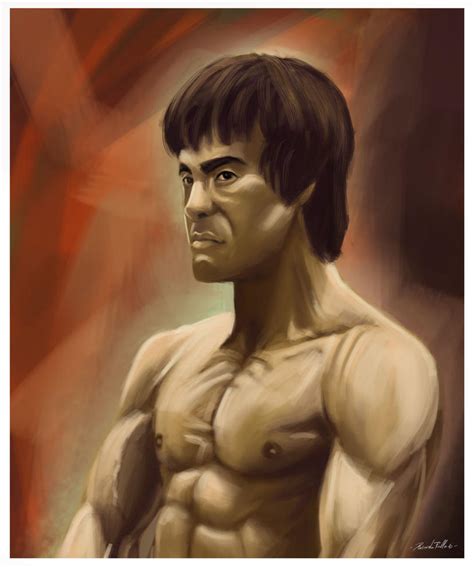 Bruce Lee Portrait By Shiprock On Deviantart