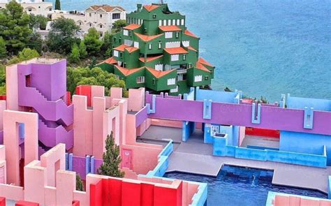 Buildings By The Architect Ricardo Bofill In Calp