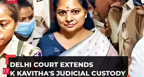 K Kavitha Delhi Liquor Policy Scam Court Sends Brs Leader K Kavitha To Judicial Custody Till