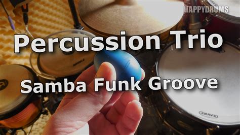 Drums Percussion Lernen Samba Funk Groove HAPPYDRUMS