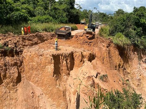 Após cratera se abrir na BR 222 no MA a previsão para liberar o