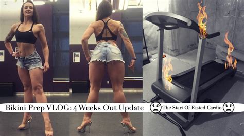 Bikini Prep VLOG 4 Weeks Out Update YouTube