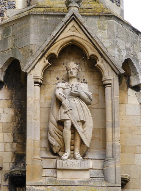 King Harold Statue Of King Harold Ii Of England Aka Harol Flickr