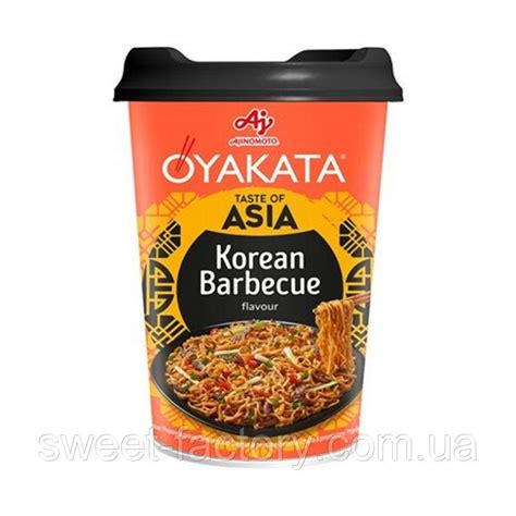 Лапша Ajinomoto Oyakata Korean Barbecue 93g: продажа, цена в Чернигове ...