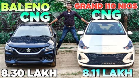 Suzuki Baleno Cng Vs Grand I Nios Cng Comparison L Baleno Cng Delta