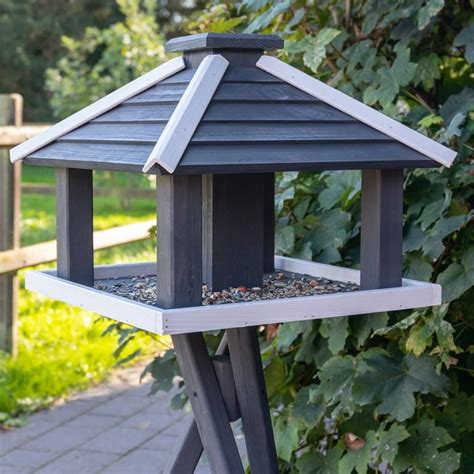 Jork De Voss Garden Maison Pour Oiseaux Robuste Avec Mangeoire