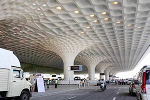 Architecture of International Airport Terminal 2 Mumbai, India