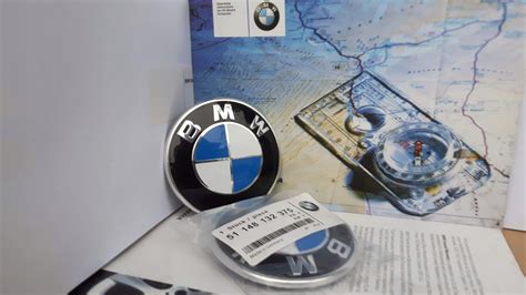 EMBLEMAT nowe logo znaczek 74mm BMW E46 klapa tył 8219237 za 83 zł z