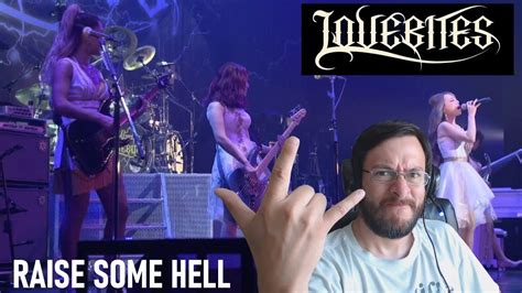 Lovebites Raise Some Hell En Vivo Reacci N Reaction Youtube