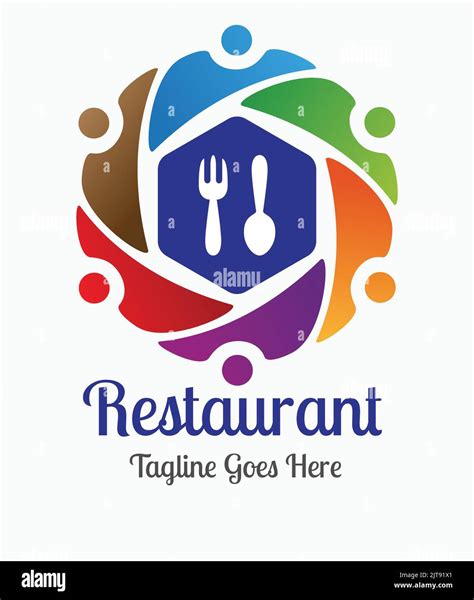 Restaurant Logo Event Management Firmenlogo Mit L Ffel Gabel Symbole