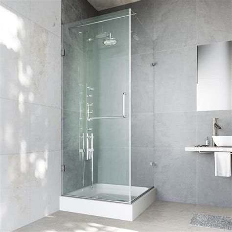 VIGO Winslow 48 125 In X 79 875 In Frameless Bypass Shower Enclosure