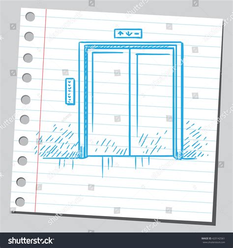 how to draw an elevator