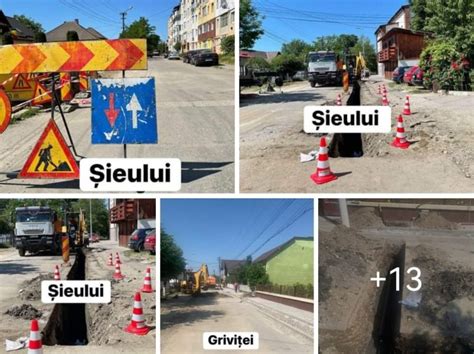 Se lucrează intens la asfaltarea străzilor din Beclean Toate străzile