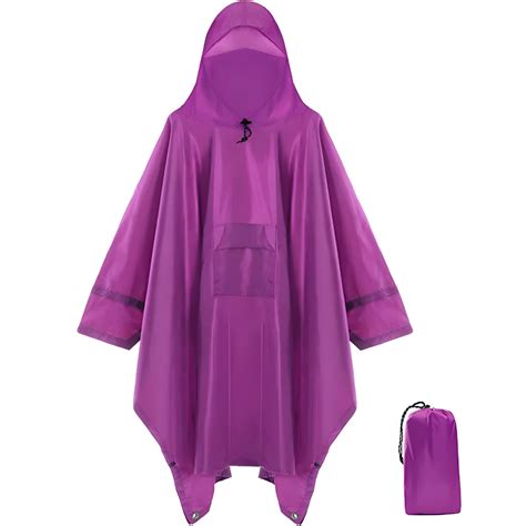 Poncho De Pluie Long Femme Élégant Et Pratique One Poncho