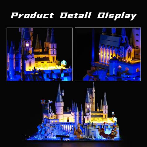 Bourvill Luz LED Para Lego 76419 Hogwarts Castle And Grounds Set