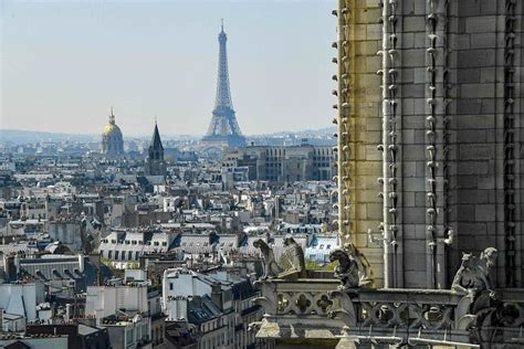 Insolite Les Statues De Notre Dame De Paris Senvolent Pour être Restaurées